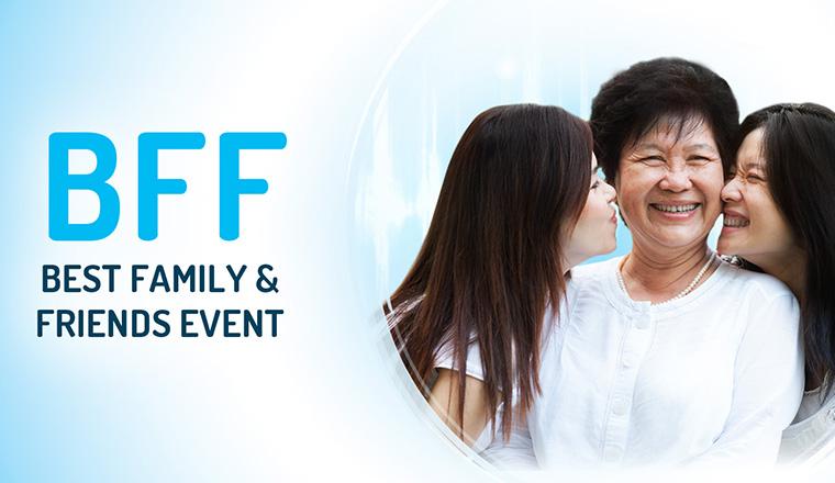 Best Family & Friends Event