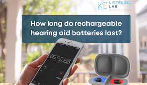How long do rechargeable hearing aid batteries last?