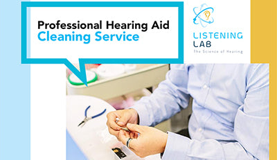 Professional Hearing Aid Cleaning Service