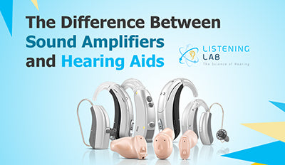 The Difference Between Sound Amplifiers and Hearing Aids?