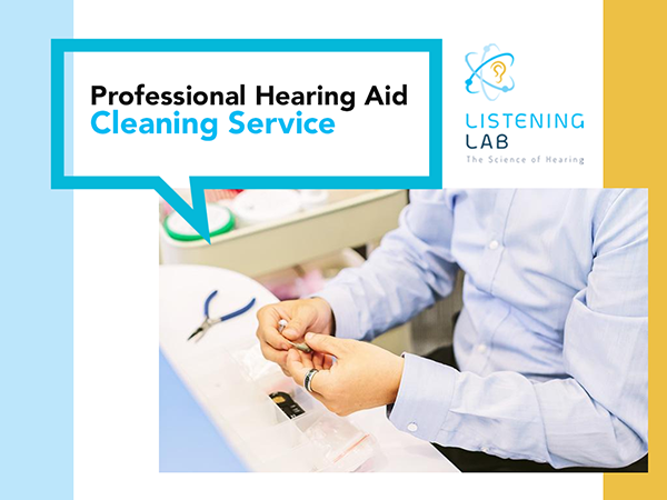 Professional Hearing Aid Cleaning Service