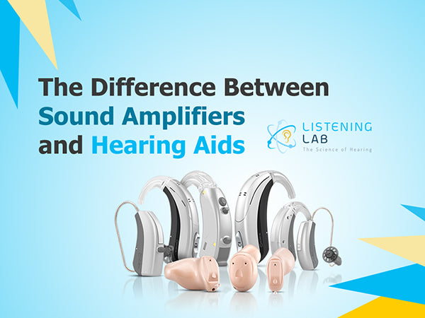 sound amplifier vs hearing aids