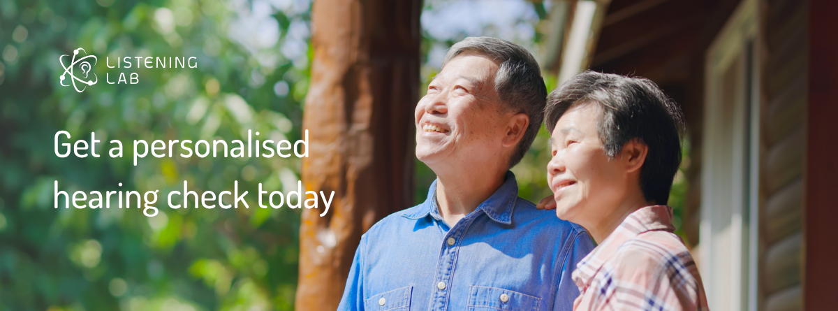 get a personalised hearing check